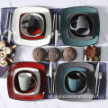 Colors Pad Printing Dinerset Porselein Din sets sets